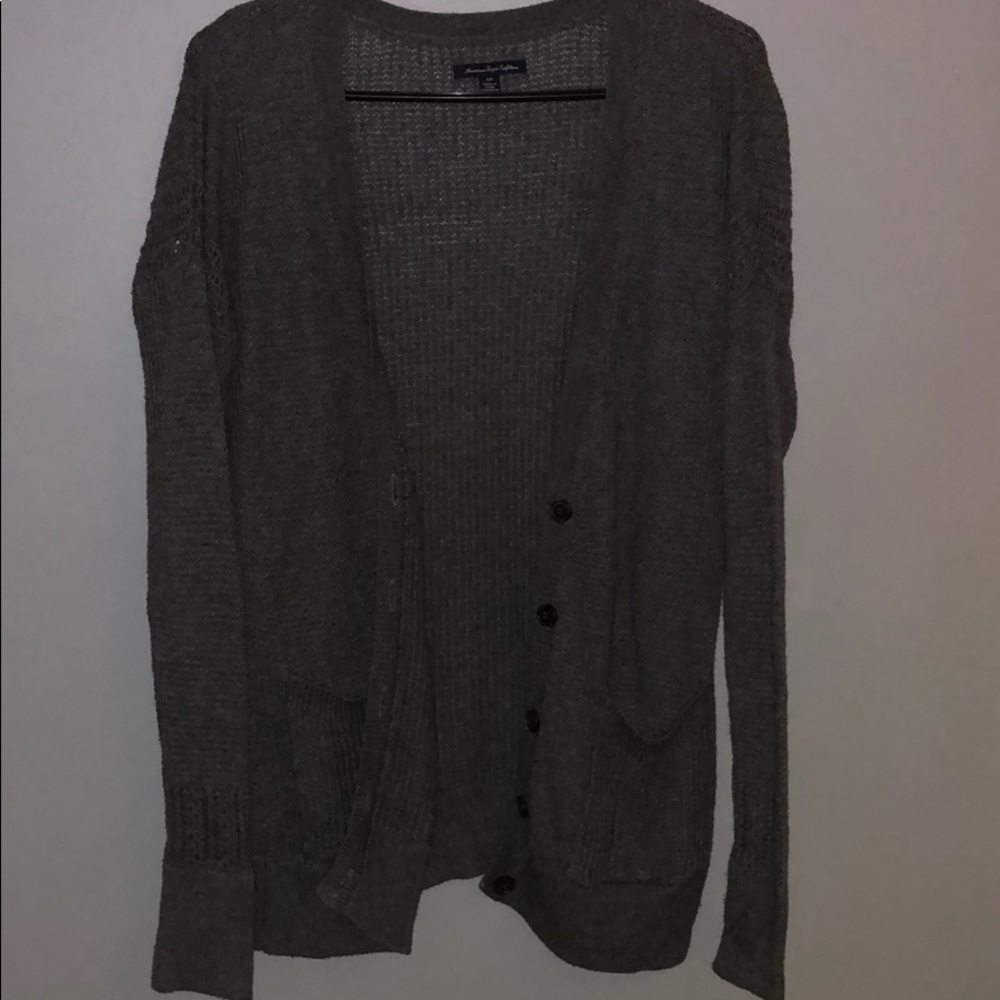 AEO Grey Cardigan